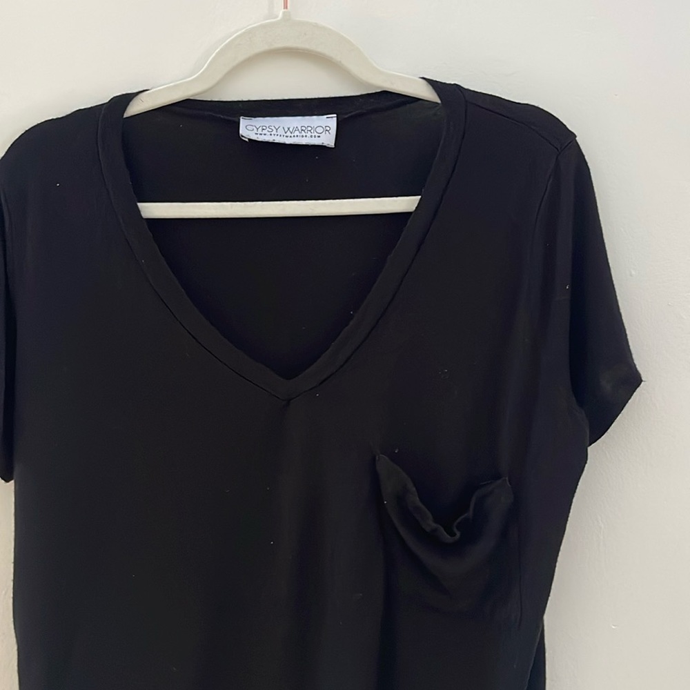 Gypsy warrior loose deep v neck t shirt